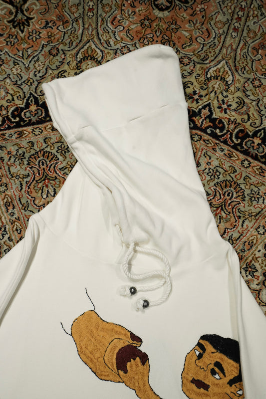 Glass Cypress Sharing Hoodie (Ivory)