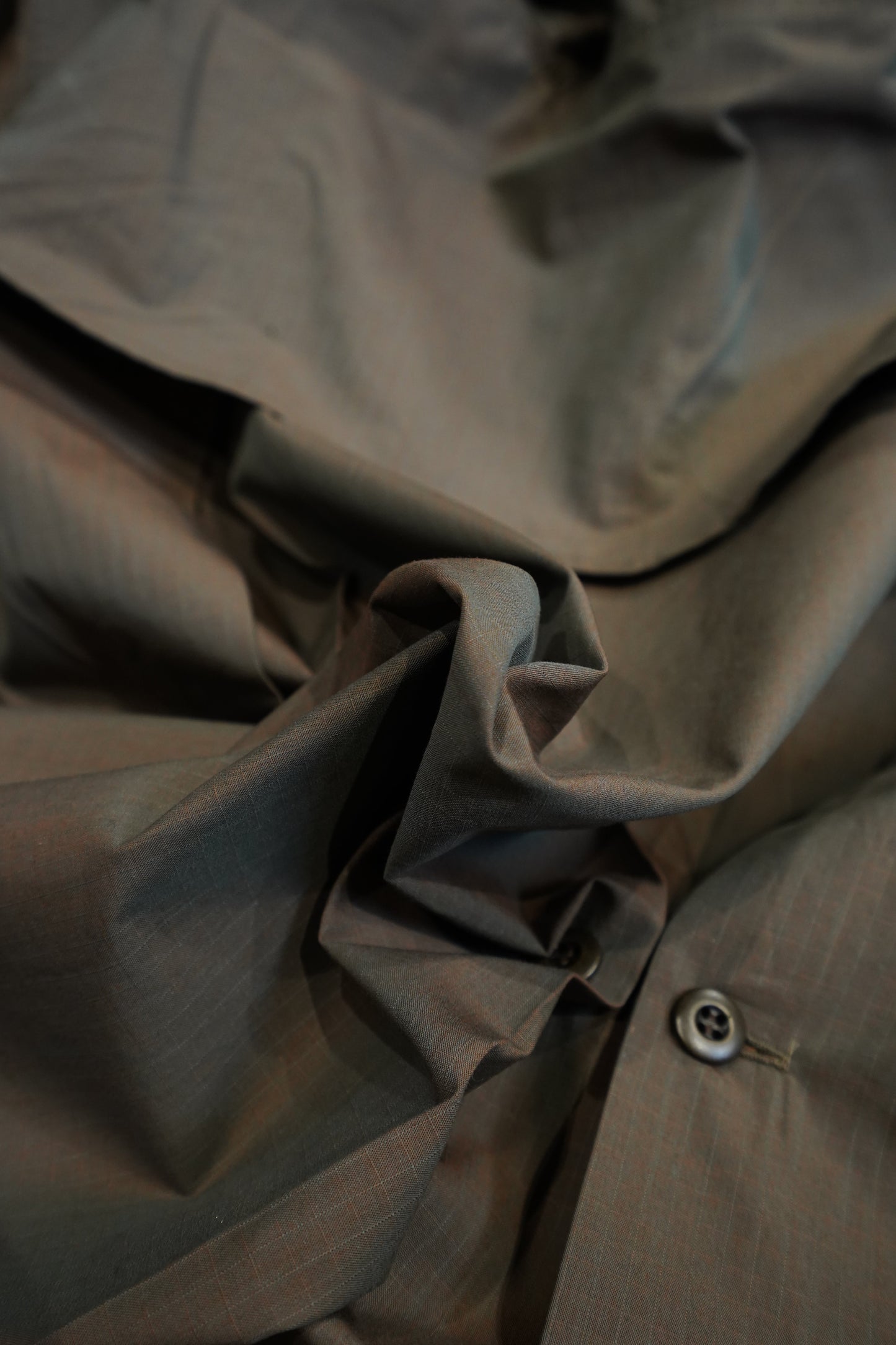 STEAF MARINE HOOD SHIRT (RAIN KHAKI)