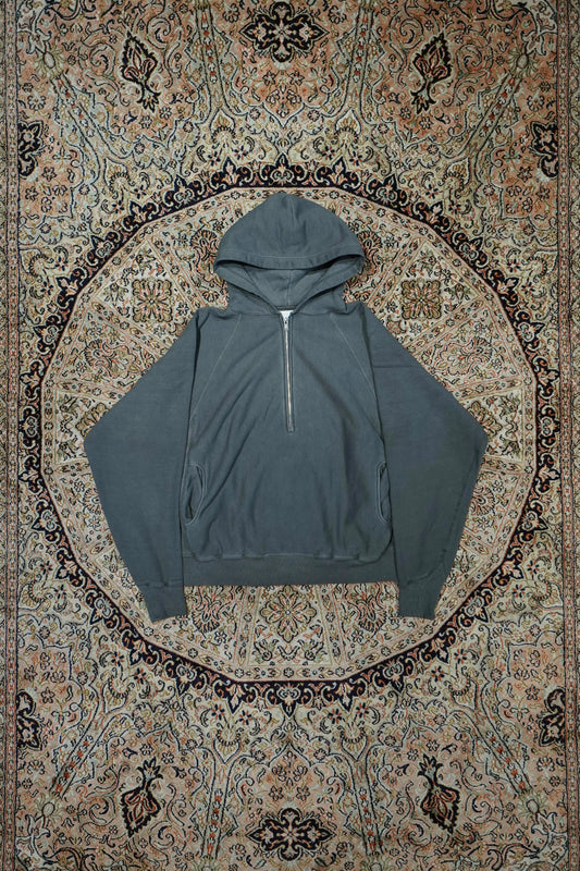 SUGARHILL HALF ZIP HOODIE (SAGE)